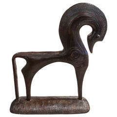 Bronze Horse Sculpture in the Style of the Trojan period