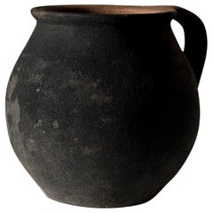 Antique Wabi Sabi Pot, East-Europe c. early 1900s 