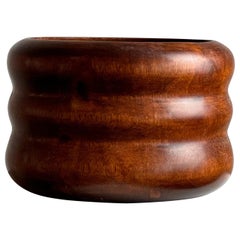 Vintage Carine Tontini Palmwood Vase, "Extrem Origin" Collection, 1990s