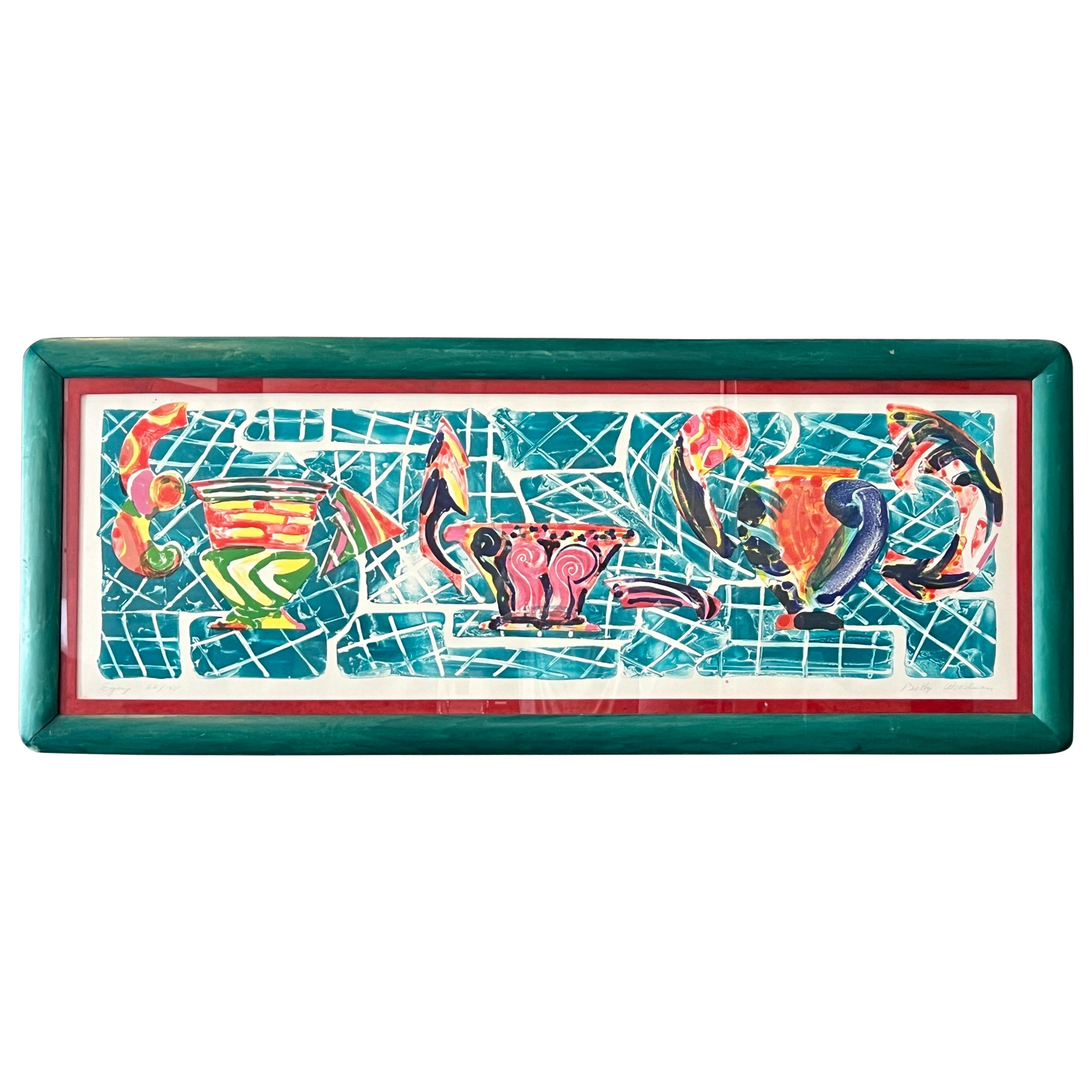 Gravure "Eyup" de Betty Woodman en vente