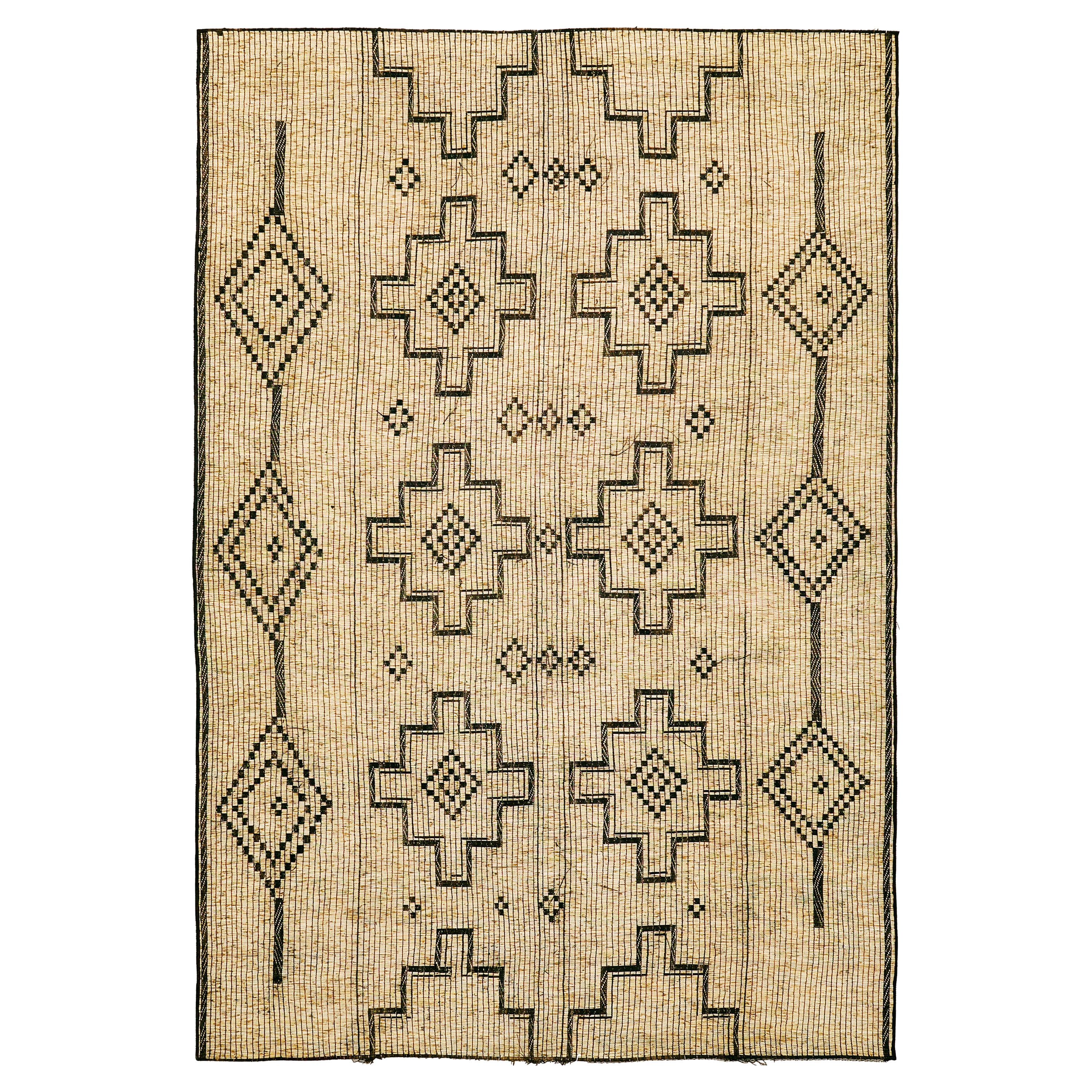 Tappetino Tuareg africano vintage Mehraban