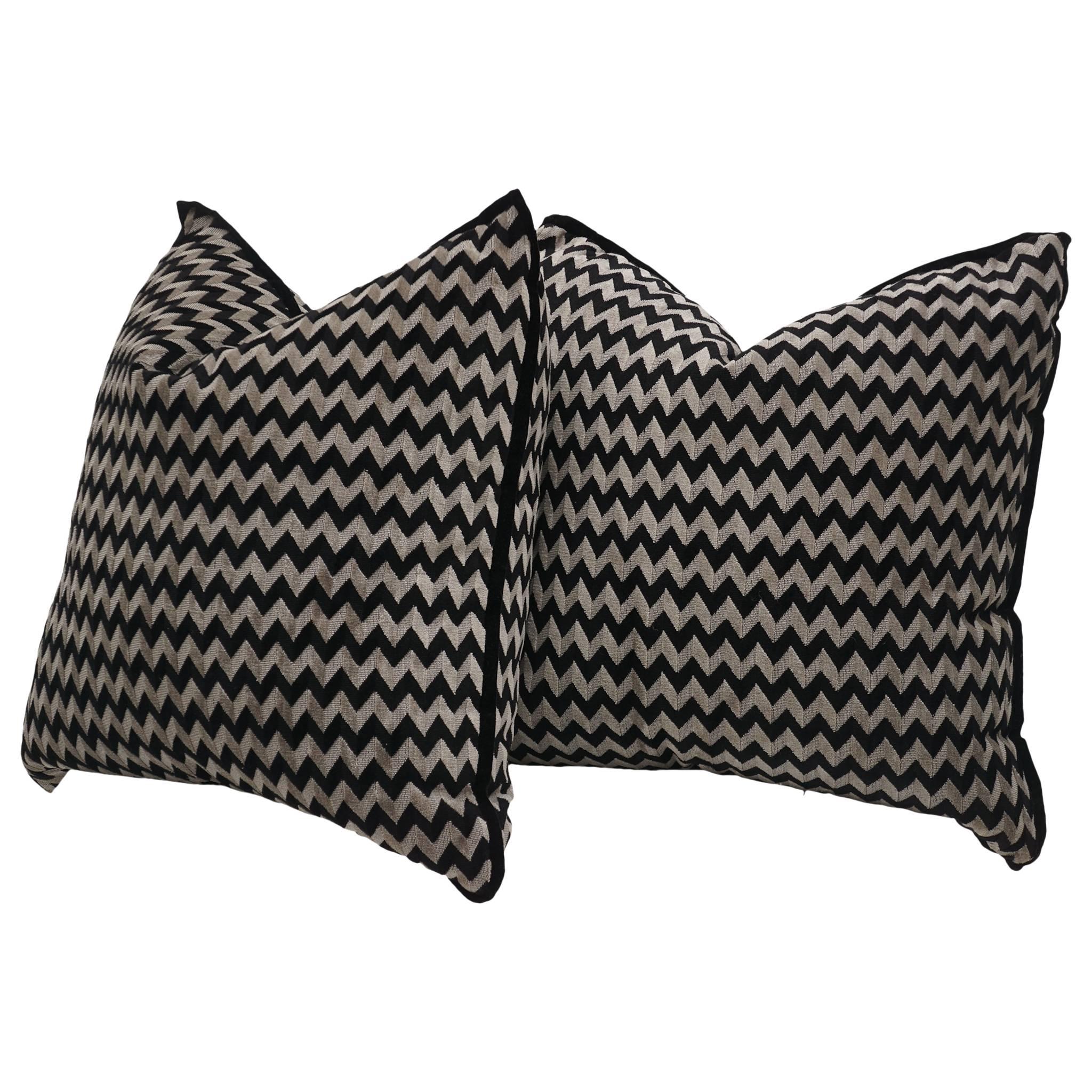 Zig Zag Pillows For Sale