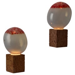 Rare Roberto Pamio & Renato Toso 'Solimani' Table Lamps for Leucos
