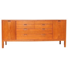 1960’s John Stuart Janus Collection Walnut 14-Drawers Dresser