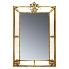 21st Century Golden Bronze Wall Mirror