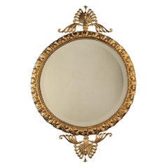 21st Century Golden Bronze Wall Mirror