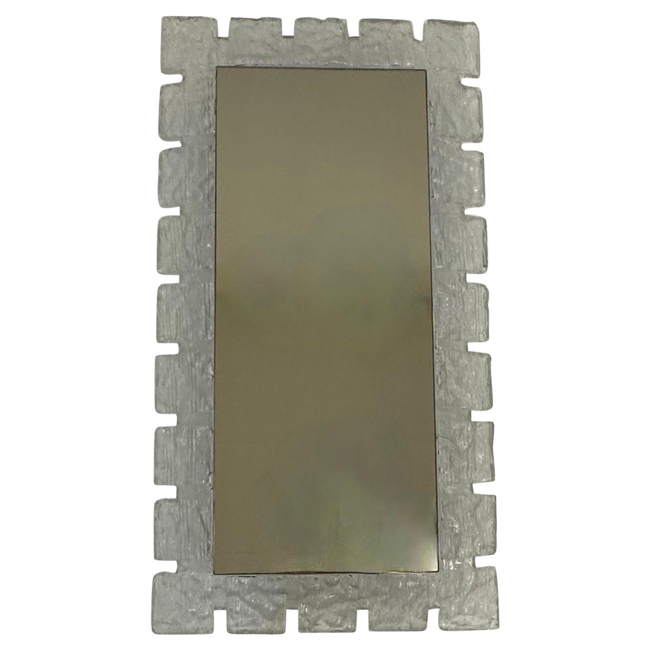 Hillebrand vintage Lucite Wandspiegel mit Hintergrundbeleuchtung , 1970er Jahre , Deutschland