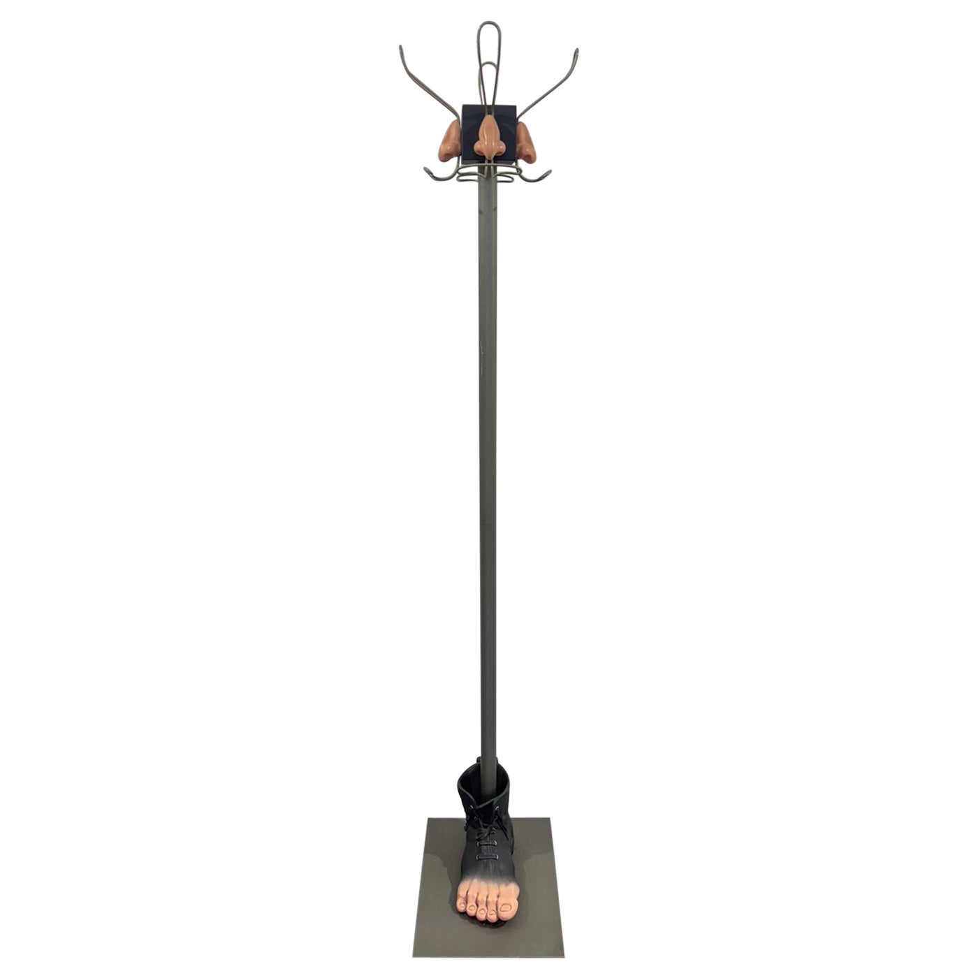 Porte-manteau sculptural Antartidee Renè Magritte Design Pièce unique 1970 en vente