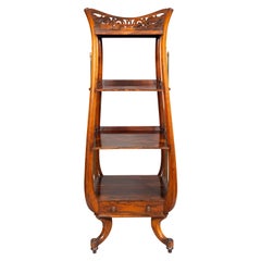 William IV Rosewood Whatnot