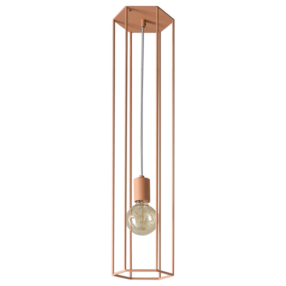 Lampada da soffitto Lines Hex Small Coral di +kouple