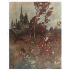 Original Vintage Print by Edmund Dulac, 1911.