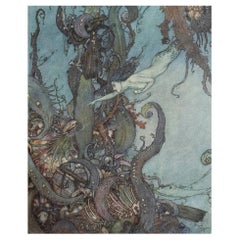 Original Vintage Print by Edmund Dulac, 1911.