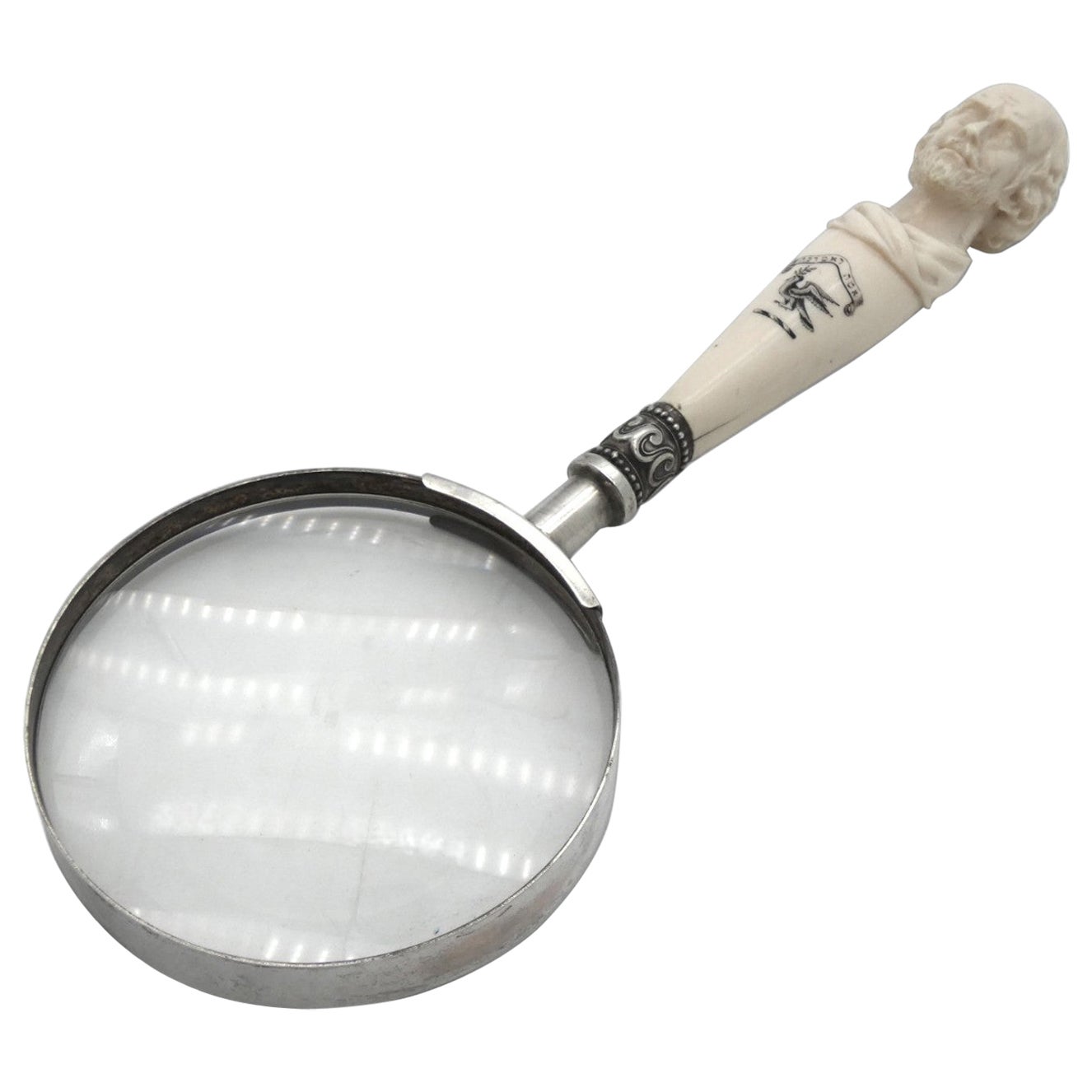 A Late 19th Century Sassoon Family Magnifying Glass For Sale