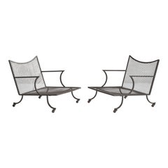 Bob Anderson, Lounge Chairs, Iron, USA, 1960s