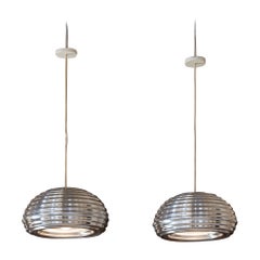 Pair of Splugen Brau lamps by Achille and Piergiacomo Castiglioni for Flos 