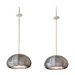 Pair of Splugen Brau lamps by Achille and Piergiacomo Castiglioni for Flos