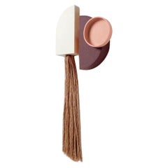 DOOQ! NEU! Thabit Beetroot-Wandschmuck aus Keramik, Mid-Century Modern