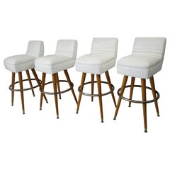 Tabourets de bar style Mid Century de Paul McCobb