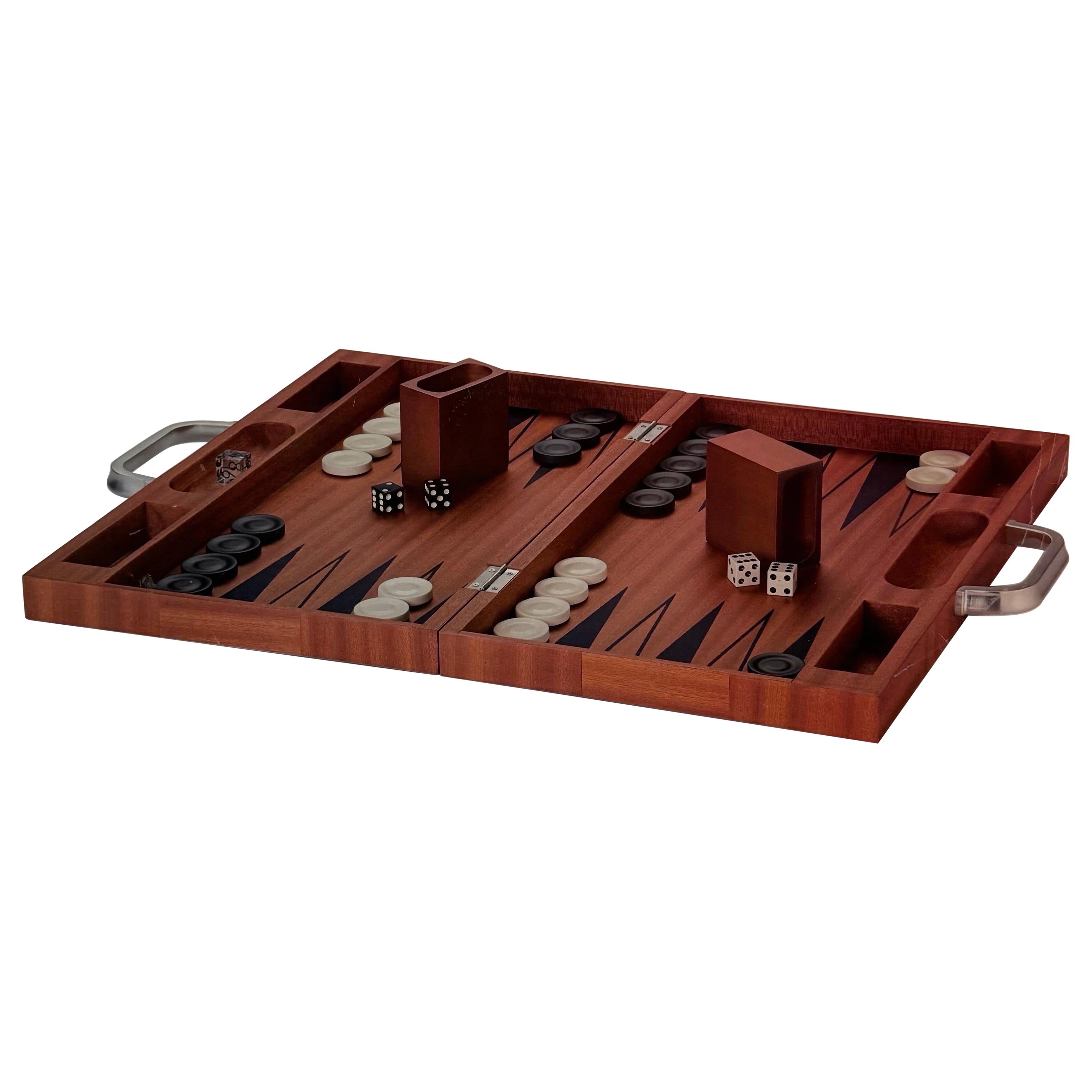 Michael Graves Backgammon Set with Carry Case
