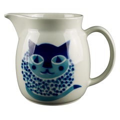 Brocca per gatti Kaj Franck in ceramica per Arabia of Finland 1960s