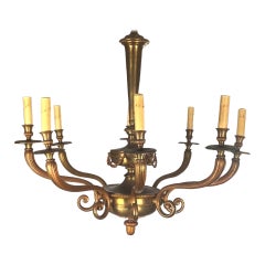 French Brass Light Fixture