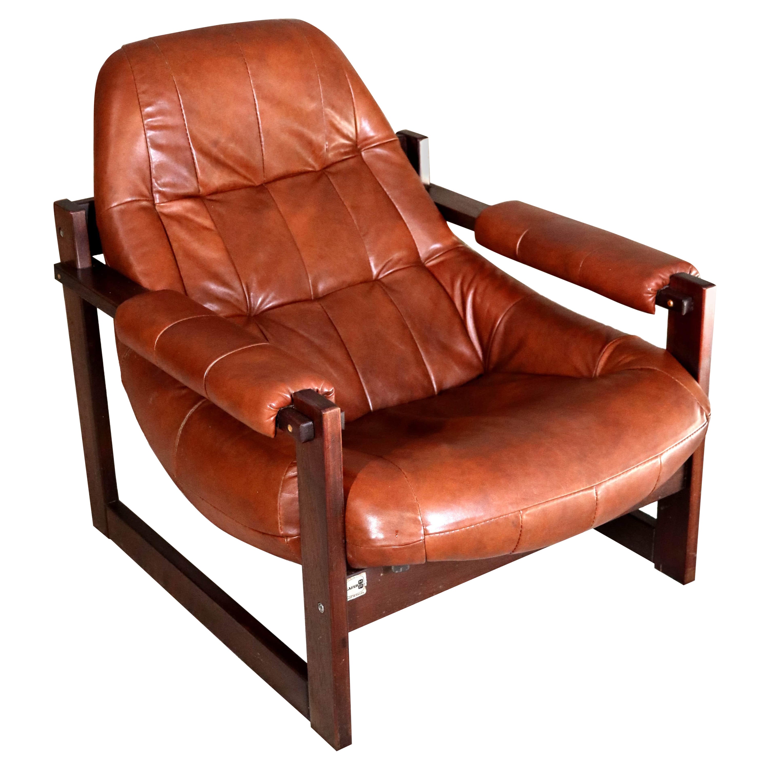 Percival Lafer - MP-173 - Chaise de terre - Brésil - années 1970