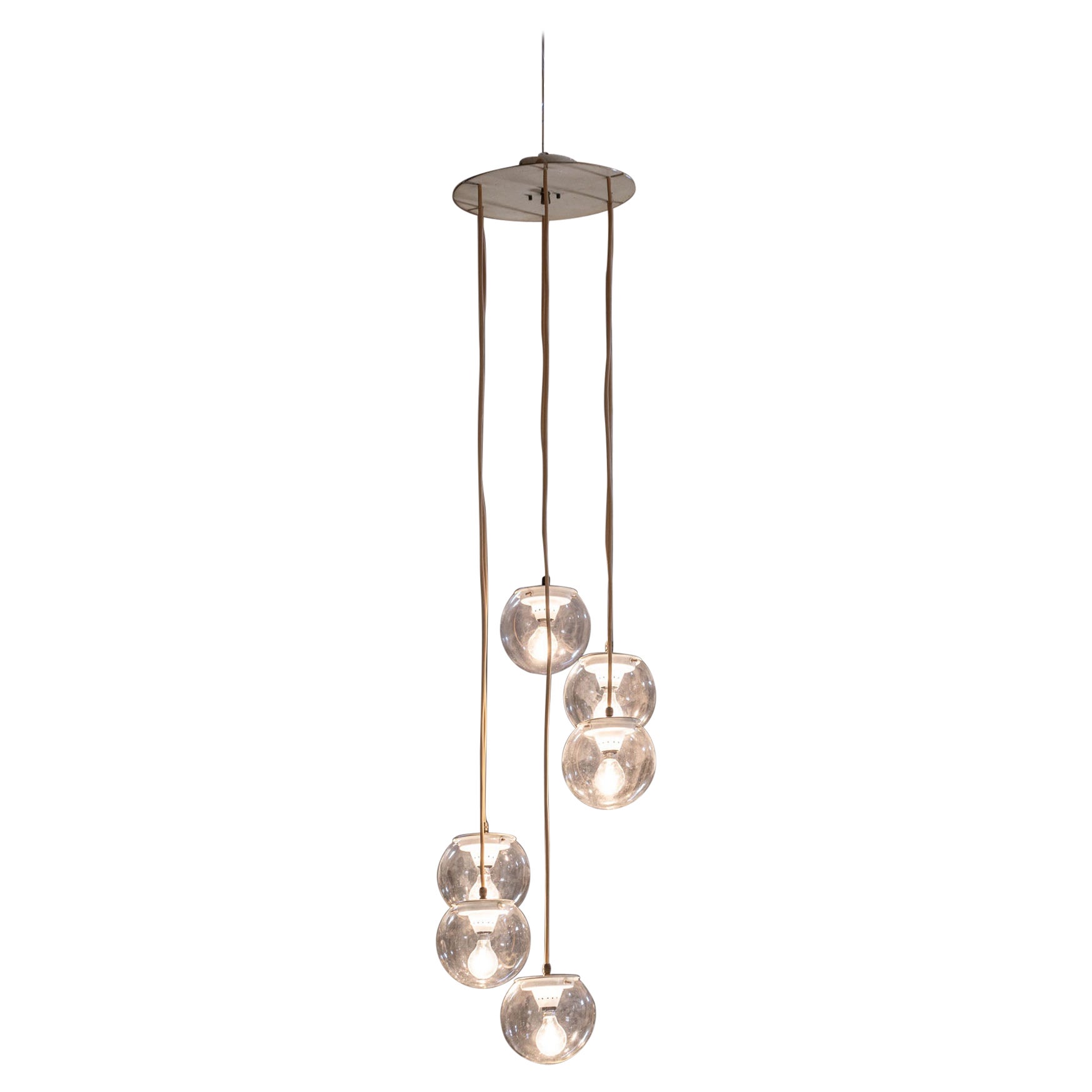 Pendentif Midcentury  par Gino Sarfatti pour Arteluce, Italie 1960