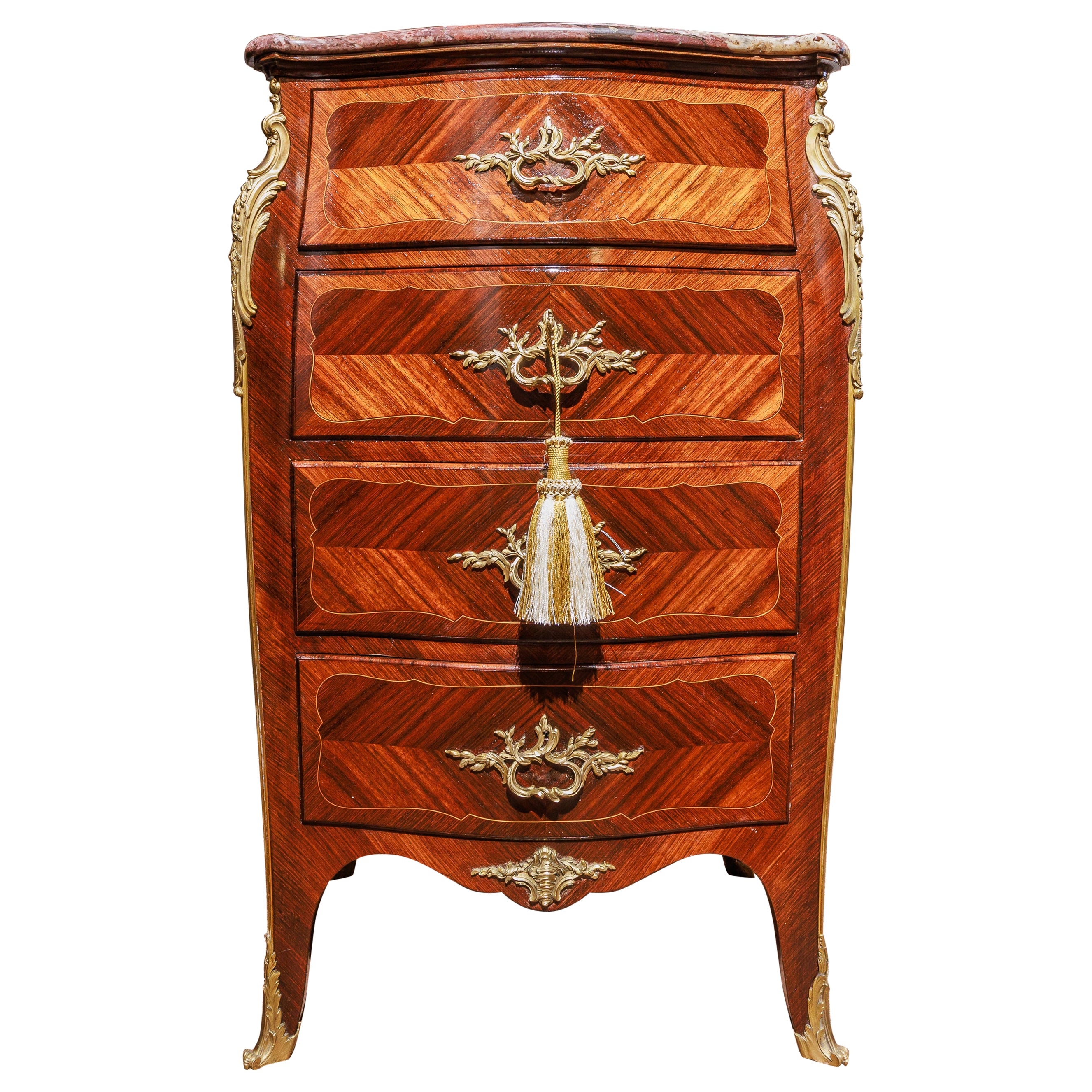 Un raffinato piccolo Chiffonier della fine del XIX secolo di Francois Link in vendita