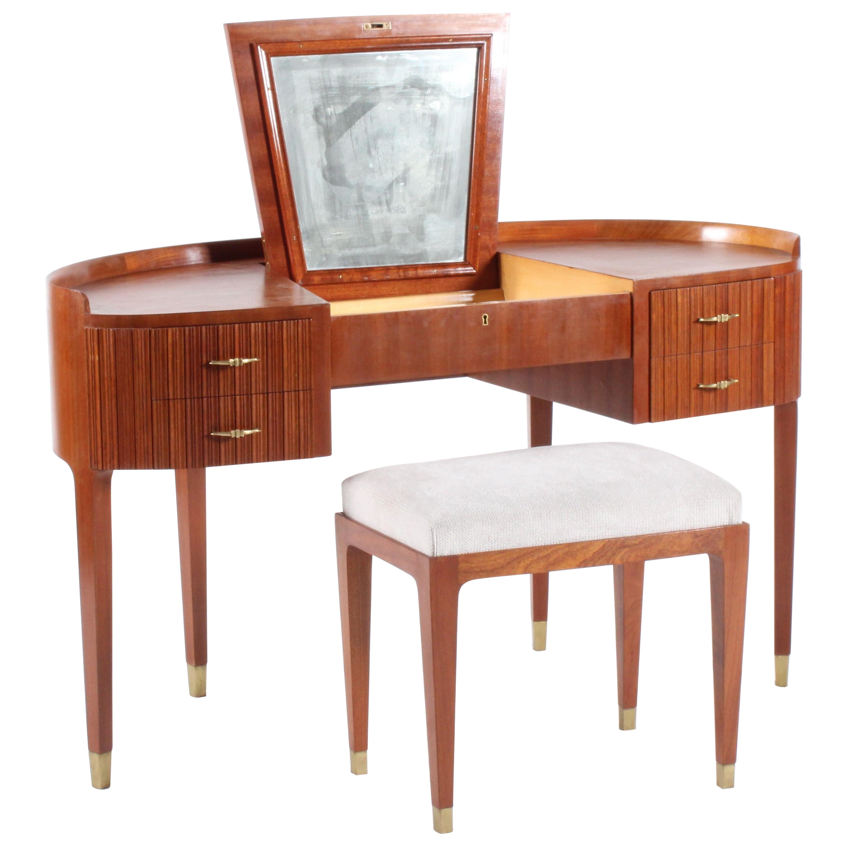 Outstanding Mid Century Italian Dressing Table By Paola Buffa *Free WW Delivery