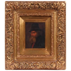 Antique Oil on Board Portrait, School of Hugo Kaufmann