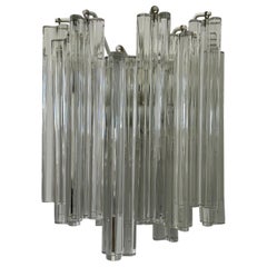 Mid century design wall lamp , 1970s Germany Venini for Kalmar