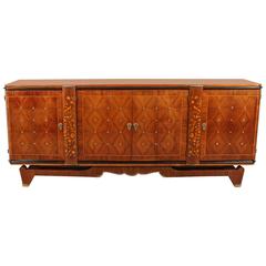 Andre Leleu Art Deco Rosewood Sideboard 12