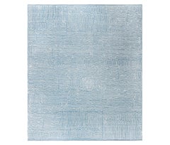 Contemporary Silk Wool Rug by Doris Leslie Blau