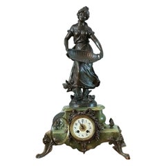 Art Nouveau Mantel Clock by Francois Moreau From 1900/1920