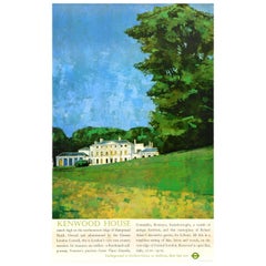 Original Vintage Travel Poster Kenwood House London Transport Country Walks UK