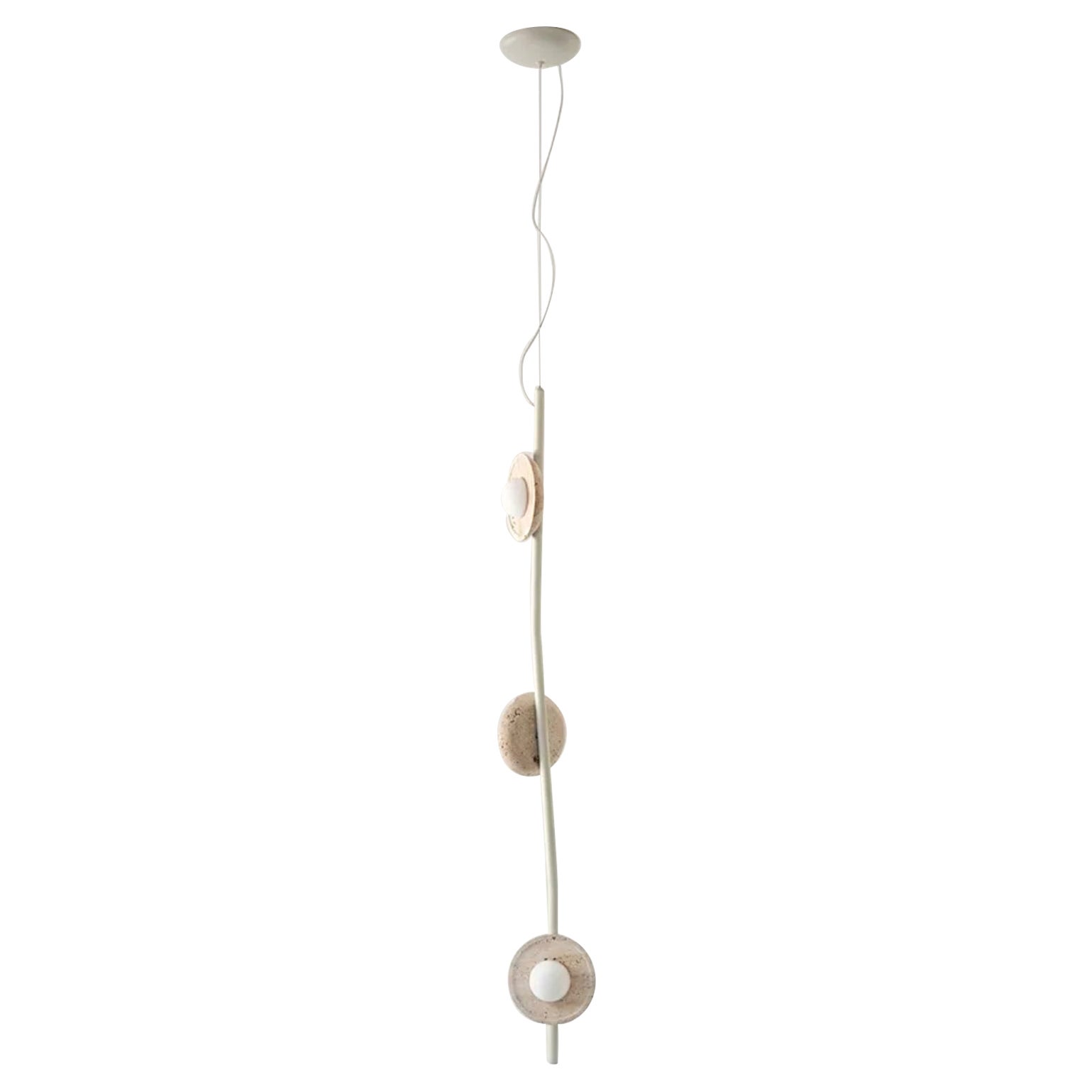 Lampada a sospensione verticale Natura di WJ Luminaire