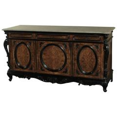 19th Century Marble-Top Napoleon III Buffet 11