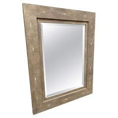 Shagreen Wall Mirror by R & Y Augousti