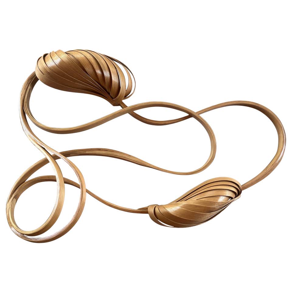 Dining Table No. 3 Fluentum Series - bent red oak wood by raka studio ...