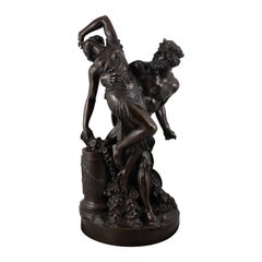 Pluto entführt Proserpina. Bronze. Nach BOIZOT, Louis-Simon; 19. Jahrhundert.