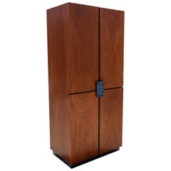 Midcentury Walnut Storage Cabinet by Glenn of California