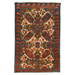 3.5x5 ft Antique Caucasian Seichur Rug, circa 1890