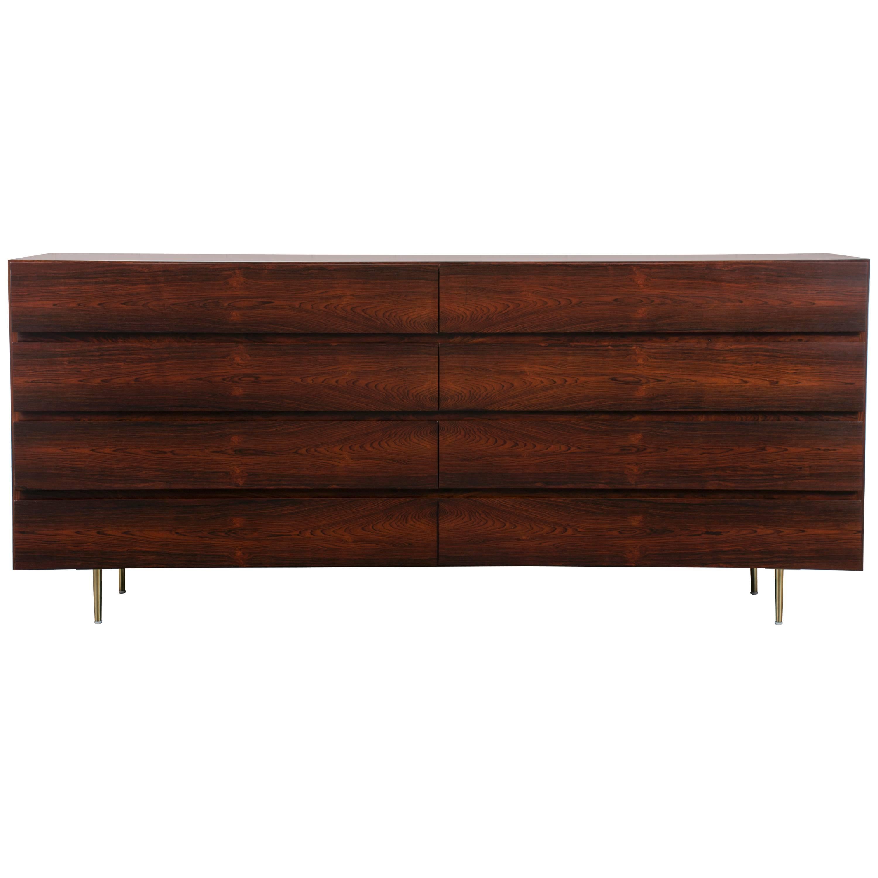 Danish Modern Rosewood Dresser by Vamo