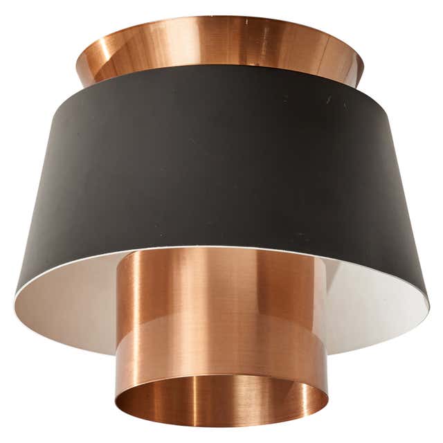 Copper Flush Mount Lighting | 1stdibs | copper flush mount ceiling ...