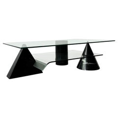 Seltener Metafora Couchtisch von Massimo und Lella Vignelli für Casigliani, 1970er Jahre