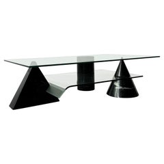 Vintage Rare “Metafora” coffee table by Massimo and Lella Vignelli for Casigliani, 1970s