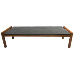 Adrian Pearsall for Craft Associates Walnut Table or Bench