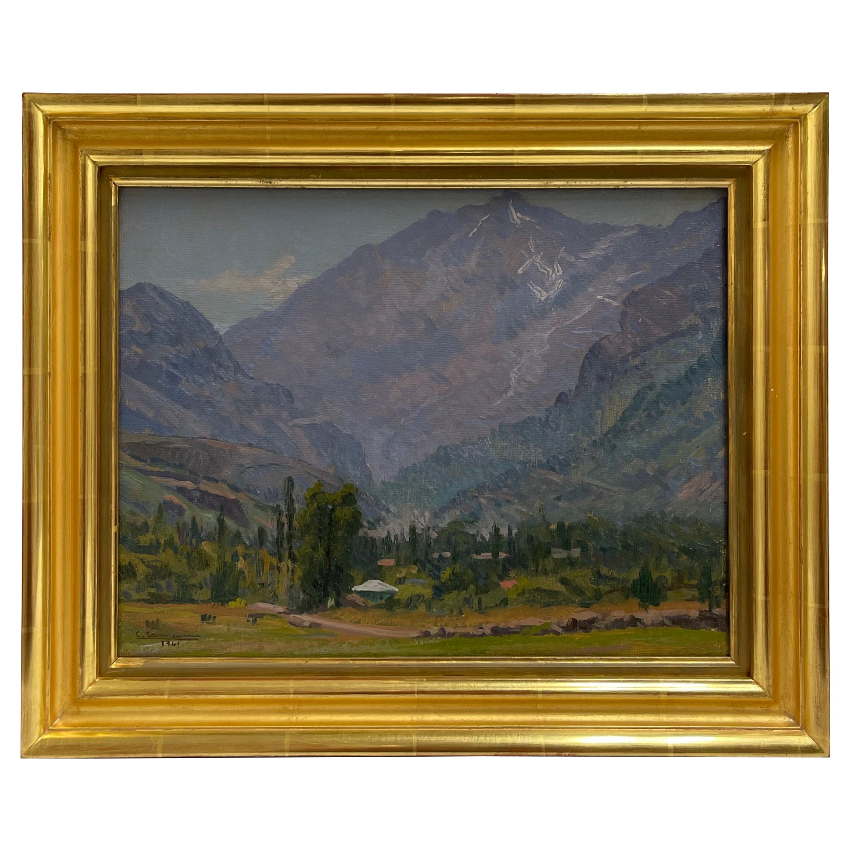 1941 Rio Blanco, Chili par Ceferino Carnaci en vente