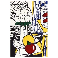 Pop Art Tapestry Rug After Roy Lichtenstein 6'2" x 9'2"