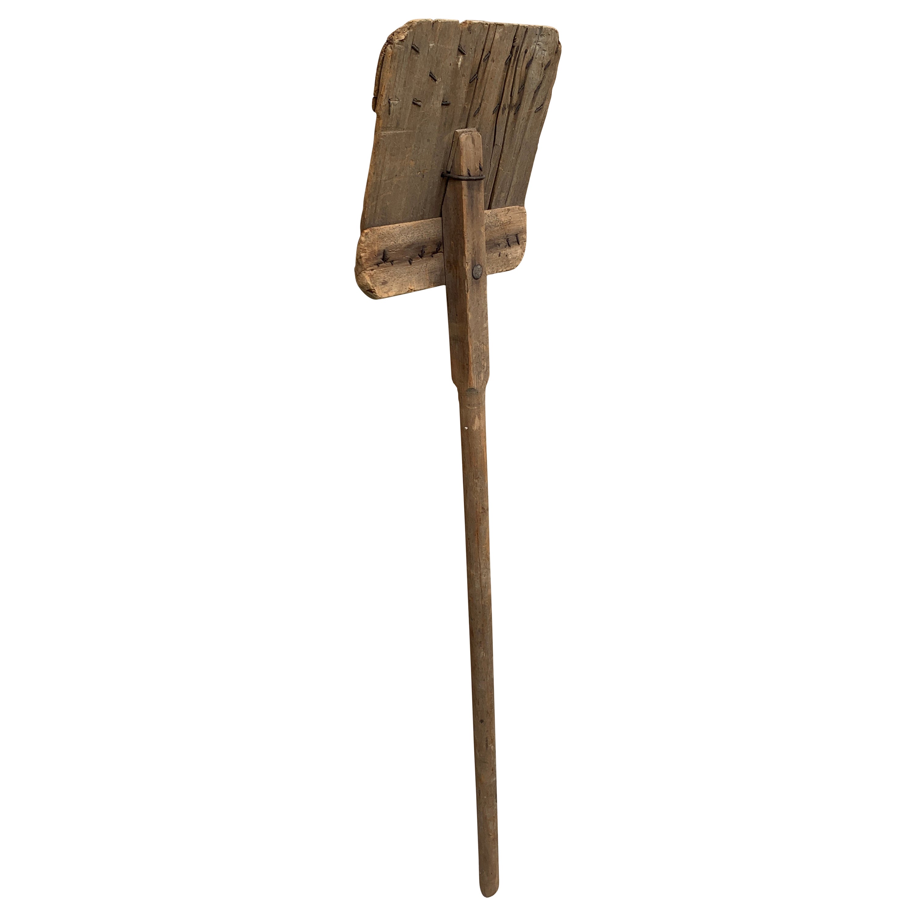 Antique 19th Century Hand Made Wooden Grain Shovel